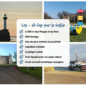  Hébergement de vacances Cap Sur Le Phare à Moguériec